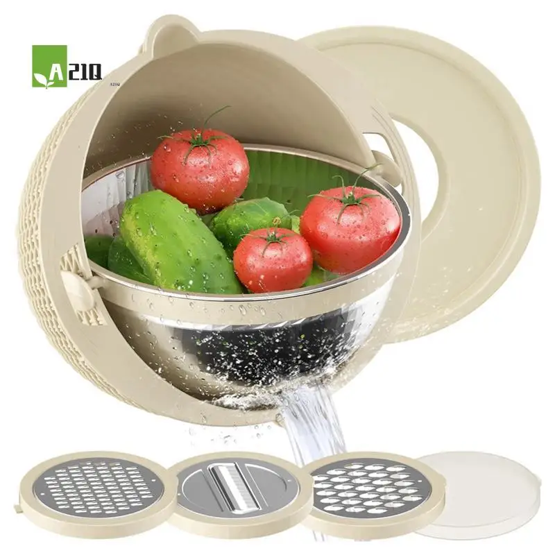 

A21Q -Colander With Mixing Bowl Set - Strainers For Kitchen, Food Strainers And Colanders, Pasta Strainer, Home Essential