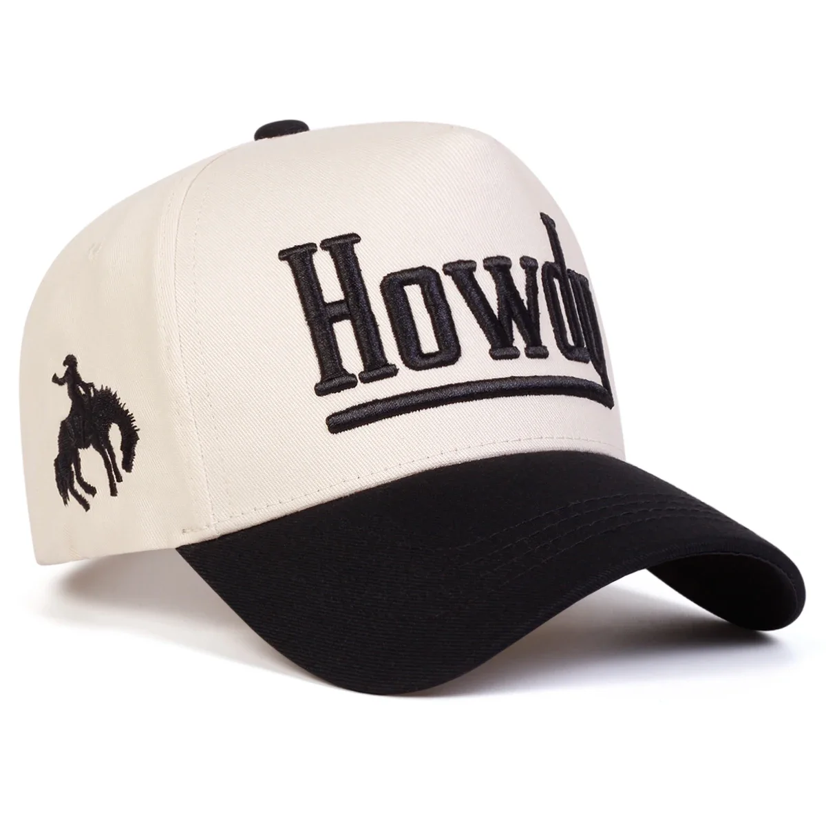 Unisex HOWDY Letter Embroidery Baseball Caps Spring Autumn Outdoor Adjustable Casual Hats Sunscreen Hat Sports Cap - view 2