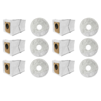 B26B For Xiaomi For Mijia M40 D110CN Vacuum Cleaner 12PCS Dust Bag And Mop Cloth Replacement Parts Set Spare