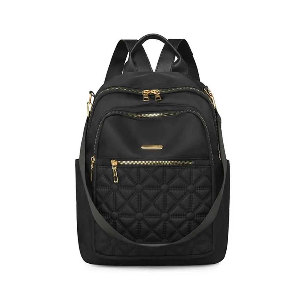 

Casual Nylon Shoulder Bag Lightweight Large Capacity School Bags Multi-Function Wear-resistant Small Backpack Travel