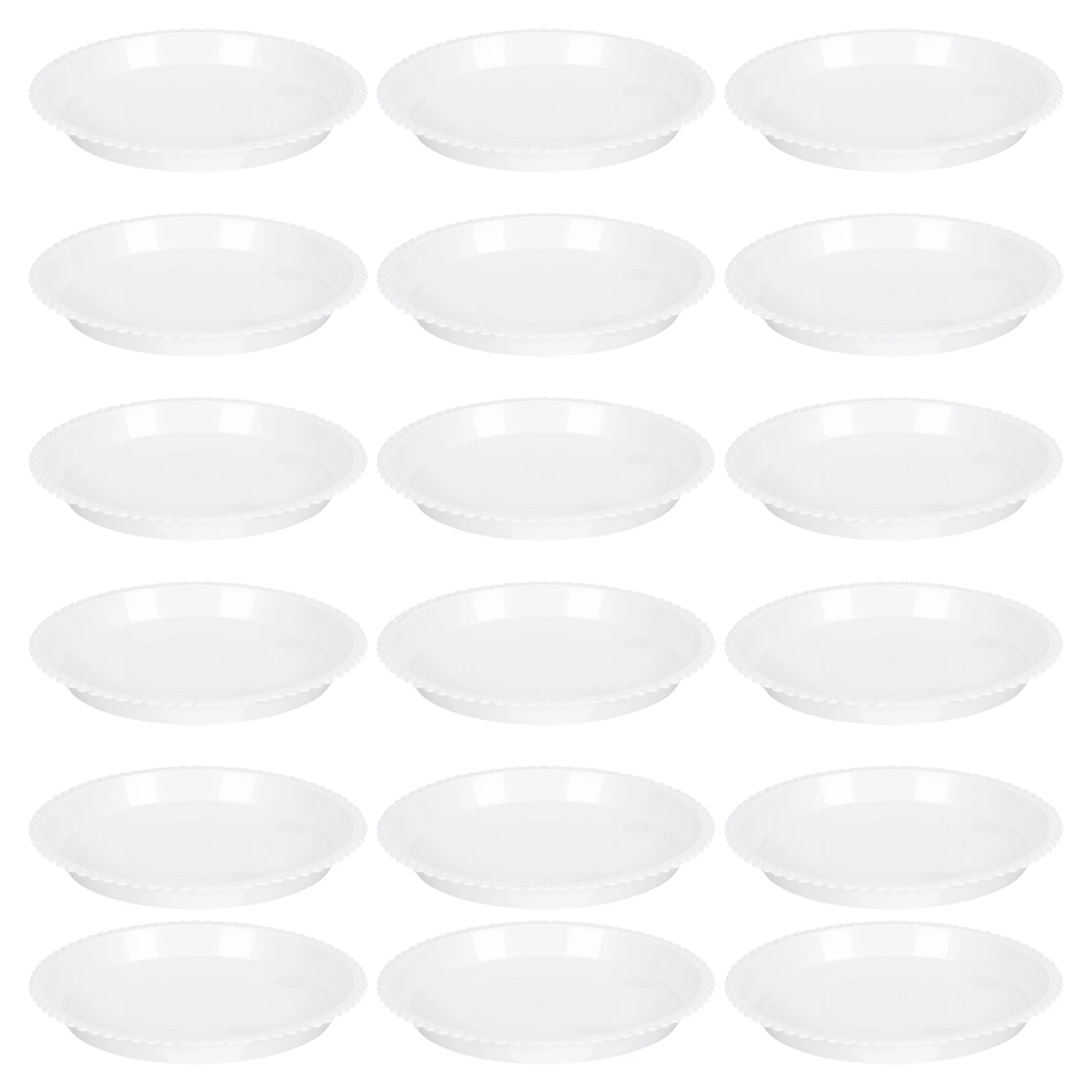

50pcs Flowerpot Balcony Plant Pot Water Trays Plastic Flowerpot Bases Gardening Water Trays Durable Clean Floor Protection