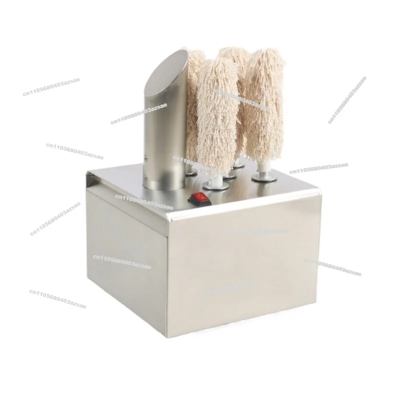 Automatic Cup Cleaning Machine 3/5/8 Head, Anti-shattering Brush + Double Air Drying System