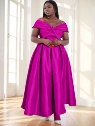 Maxi Puffy Dos auxFit and Flare Bow fur ses pour Femmes, Robe Formelle, Invité de Mariage, Soirée de Bal, Quelle que soit la Taille Plus, Off The Initiated