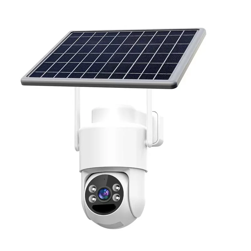 High-definition Wireless Solar-powered Waterproof Outdoor Security Camera, WiFi Full-color Night Vision Closed-circuit Camera
