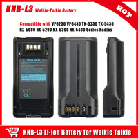 KNB-L3 Replacement Battery for Walkie Talkies VP6230 TK-5430 NX-5000 NX-5200 NX-5300 Series Radios Compatible With KNB-L2 KNB-L1