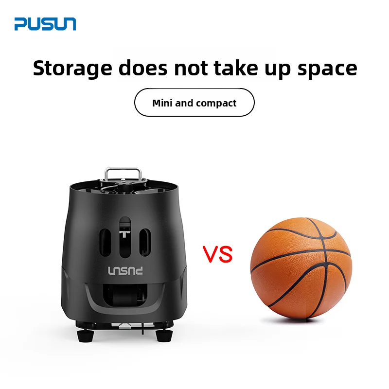 PUSUN PT-Mini Pro New Tennis Service Machine Ultra Light Tennis Throwing Machine Ball Trainer