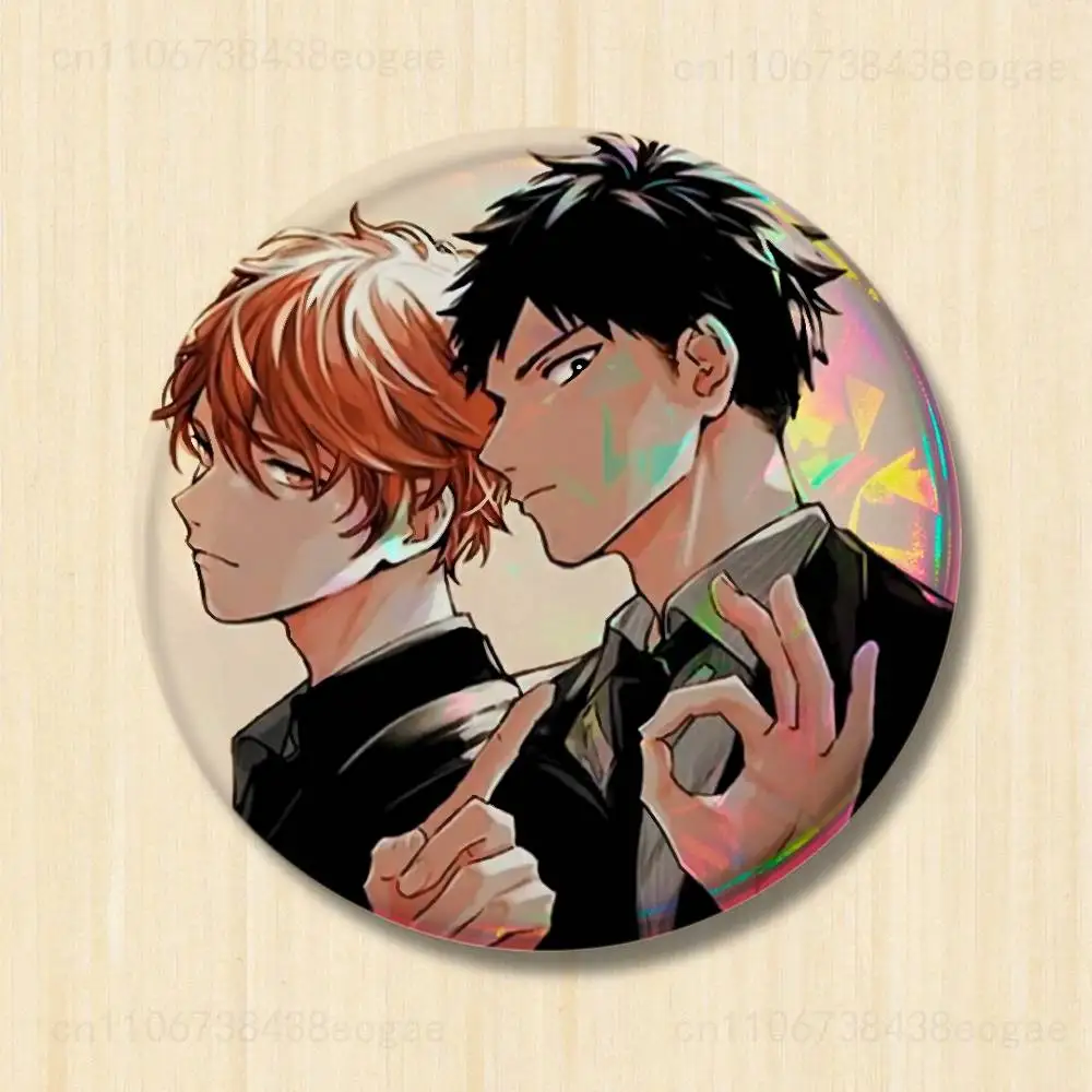 G-GIVEN Comics Badge Creative patterns Brooch for Bag Clothes Hat Decor Jewelry Accessories Gifts