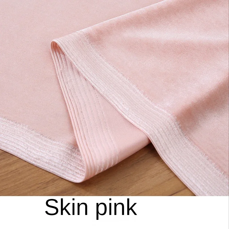 High-elastic Velvet Fabric Korea By The Meter for Costume Dress Shirts Sewing Plain Pink Blue Thickened Cloth Drape Winter Soft