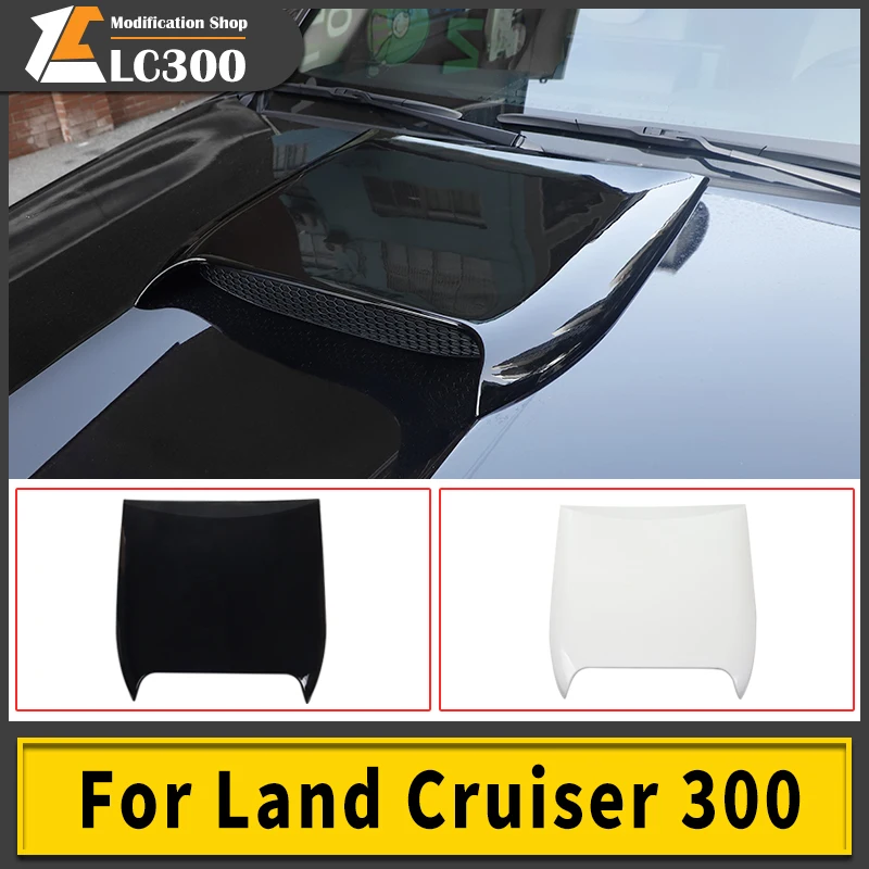 For 2021-2024 Toyota Land Cruiser 300 LC300 modification accessories the engine housing decorative air outlet leaf plate 2023