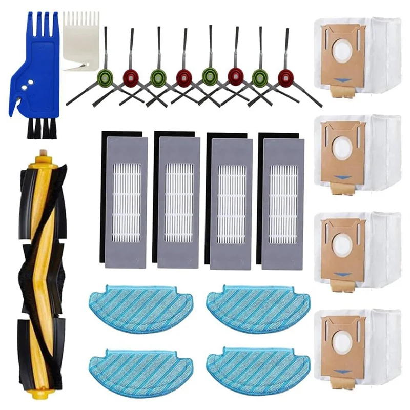 -ABPO สําหรับ ECOVACS Deebot Ozmo T8 T8 Aivi T8 + T8 AIVI + T8 MAX N8 Pro Plus/N8 Pro N8 + Plus N8 Pro + อะไหล่เครื่องดูดฝุ่น