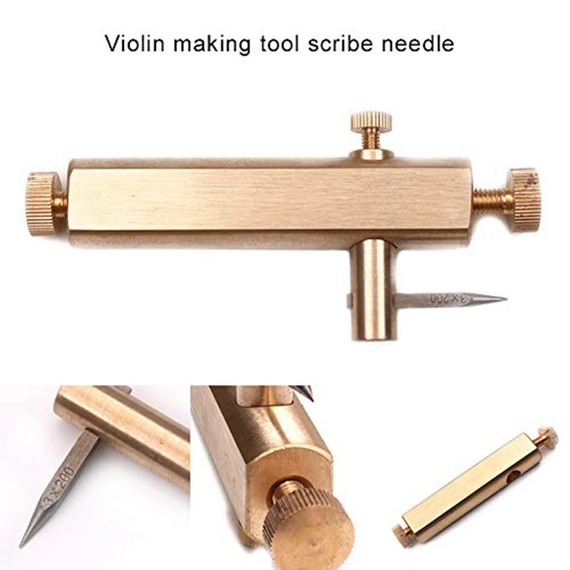 Hot Violin Viola Making Tools Purfling Groove Knife Inlay Inlaid Groove Carver Adjustable Luthier Tool