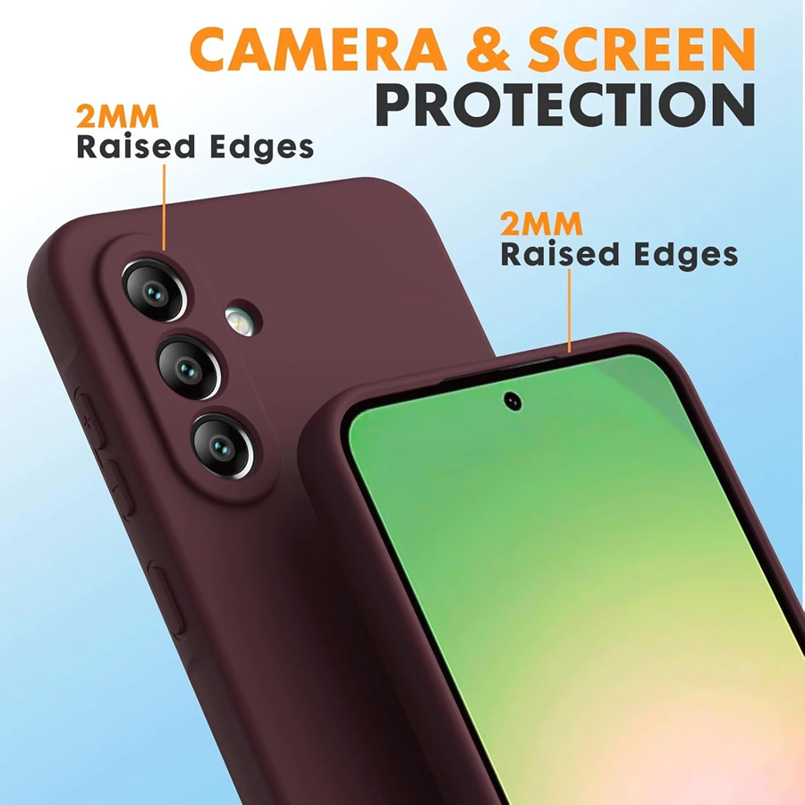 Liquid Silicone Phone Case For Samsung Galaxy A16 A26 A36 A56 A17 A37 A57 A05S A15 A25 A35 A55 A34 A54 S24 S25 FE Plus M21 M31 - náhled 4