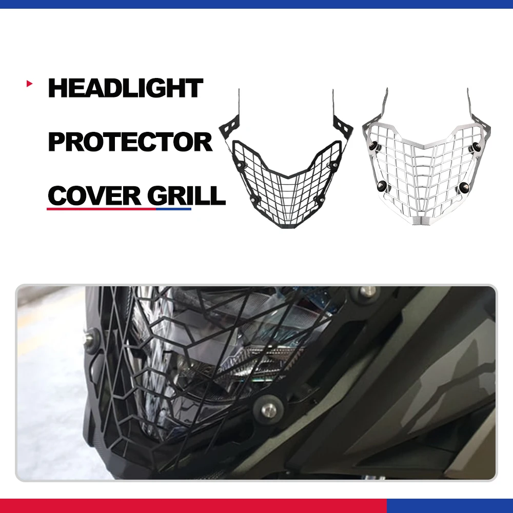 

For Honda CB500X CB400X CB 500X CB 400X CB500 X 2019-2022 2023 Headlight Protection Head Lamp Light Grille Guard Cover Protector