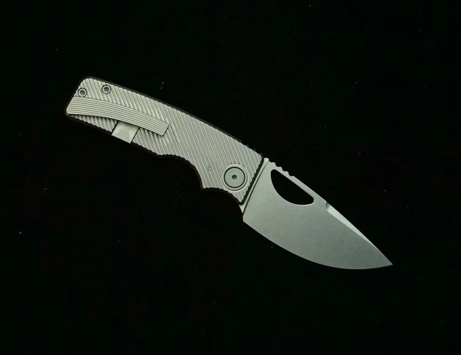 OZ Rosie V3 Cuchillo Plegable M390 Titanio Cobre EDC Camping - imagen 4