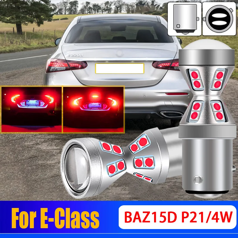 

2Pcs Canbus No Error P21/4W 566 LED Tail Brake Light Bulbs BAZ15d Lamps For Mercedes-Benz E-Class E290T E300T Turbo-D E220D E300