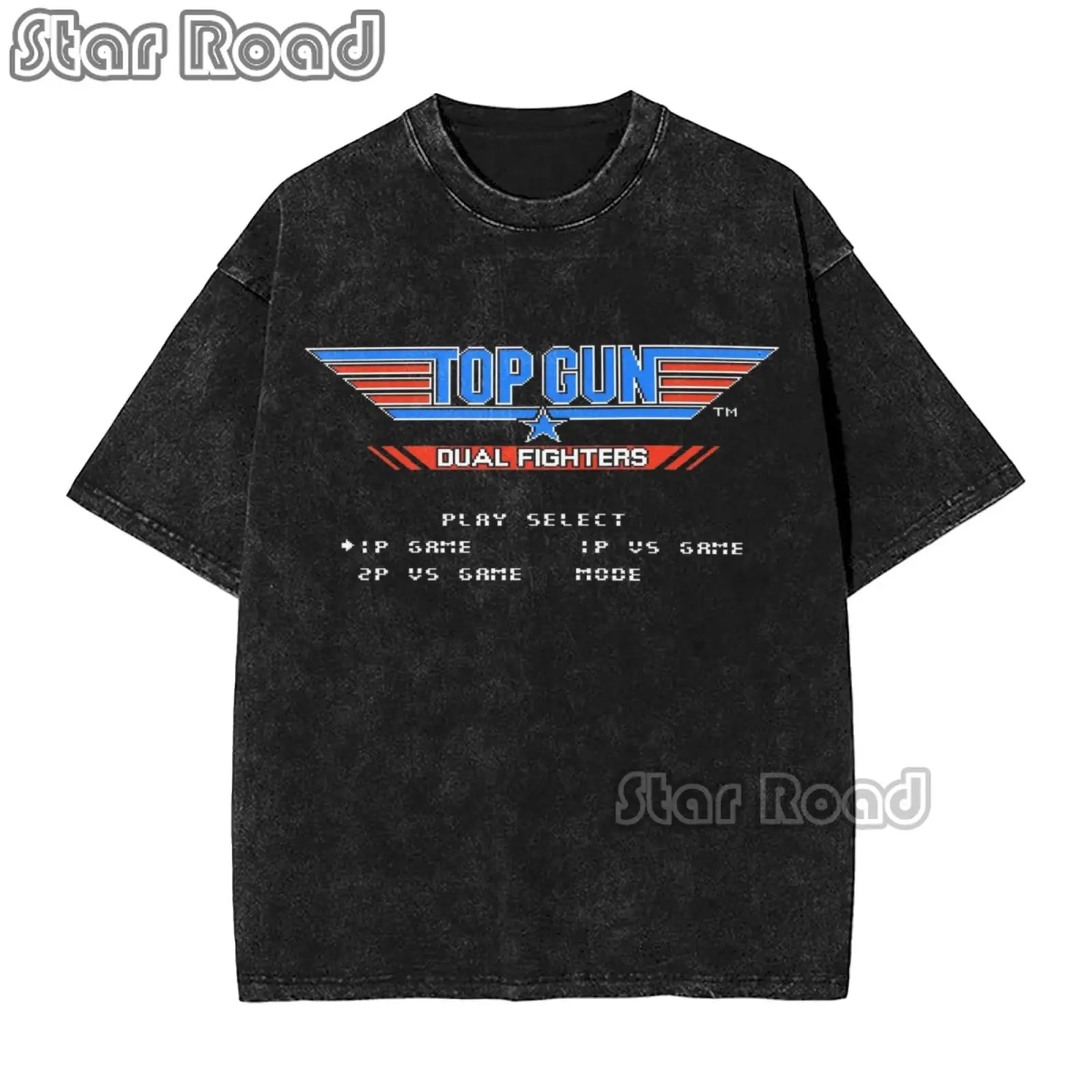 2024 New Arrival Top Gun Maverick Centered Jet Logo T Shirt Fashion Men Tees Summer Clothing Harajuku Crewneck Short Sleeve