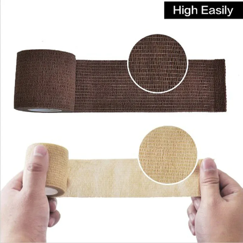 5*4.8m Gauze Bandage Self-adhesive Breathable Elastic Bandages for Sports Fixing Finger Wrist Leg