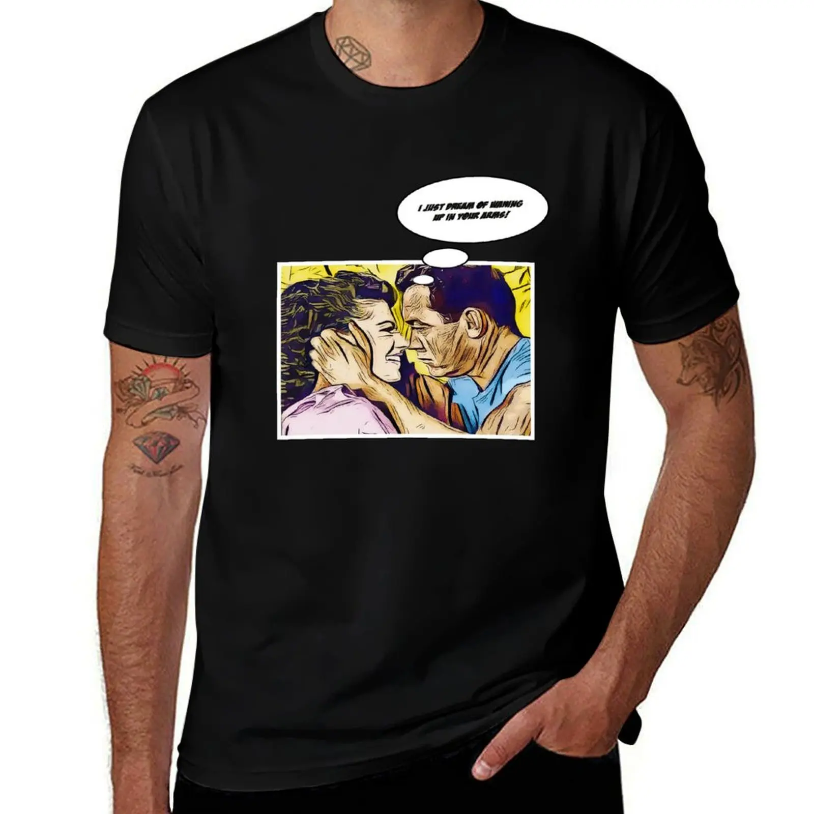 When Perry love Della. T-Shirt Basic Simple Casual Short Sleeve Tee