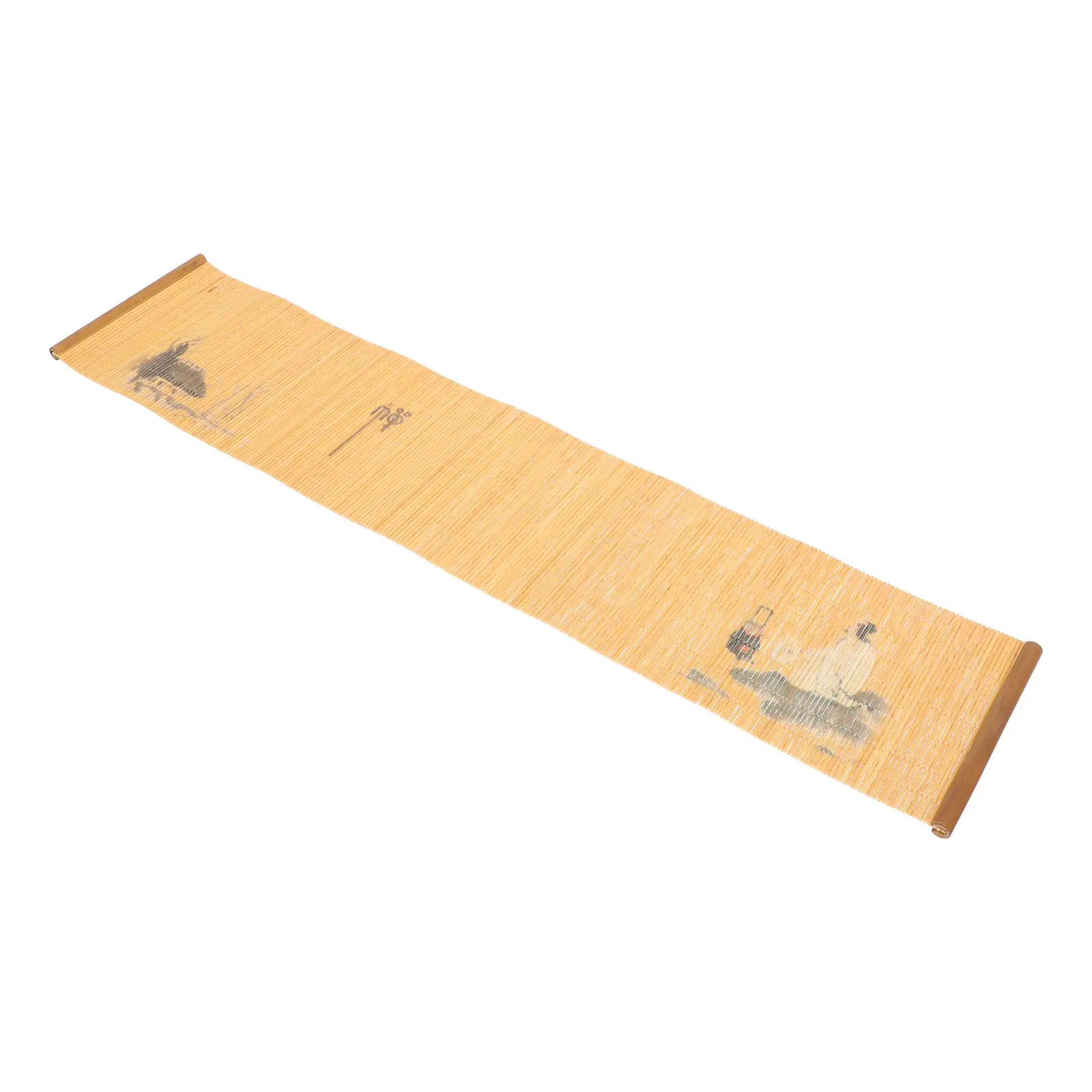 Exquisite Bamboo Tea Placemat Heat Resistant Desktop Coaster Cup Pad Compact Table Protection Mat for Dining Table Kitchen