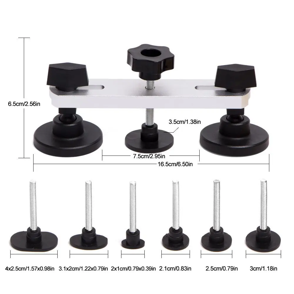 Car Repair Tools Set Car Depression Repair Device Sucker Balance Bridge Puller PDR Bridge Repair Device