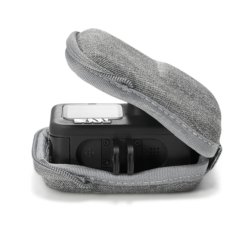 Half Open Quick Release Carrying Bag for DJI Osmo Action 5Pro/4/3 GoPro Hero 13 12 11 10 Camera Mini Storage Bag Protective Case view 6