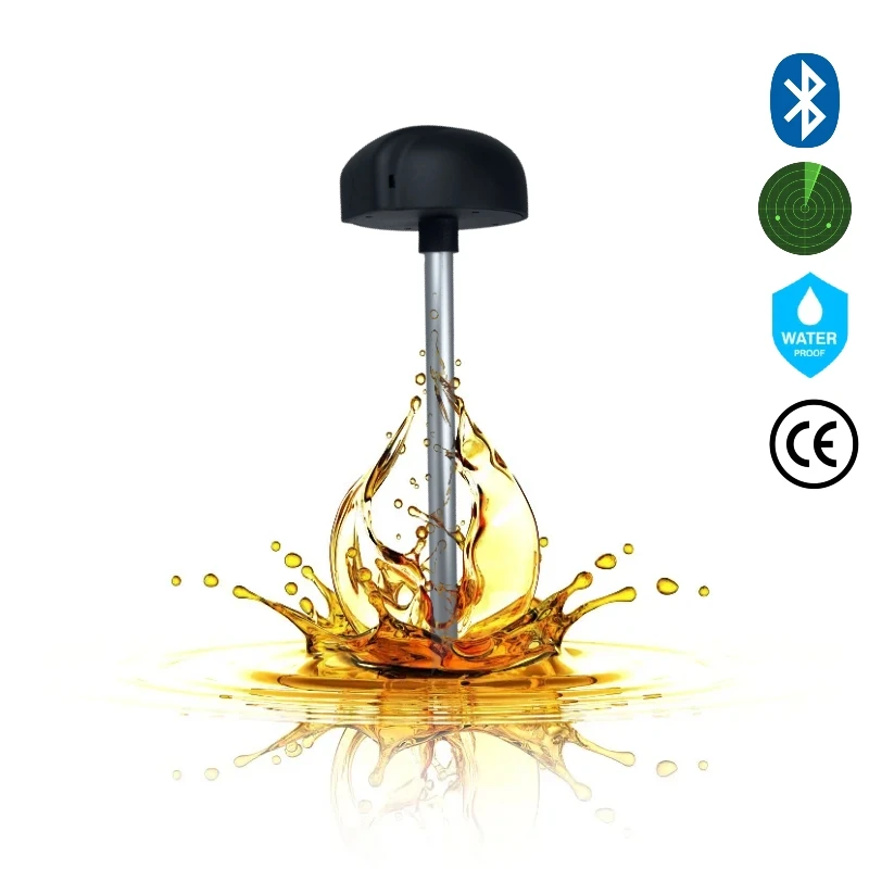 Wireless Low Energy Capacitive Fuel Level Sensor Adjustable 700mm Length Built-in Human Detection    Prevent Fuel Theft