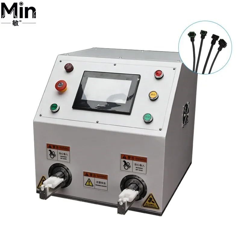 Semi-Automatic Twin Position Servo Nut Tightening Machine for New Energy Photovoltaic Cable Connector Assembly