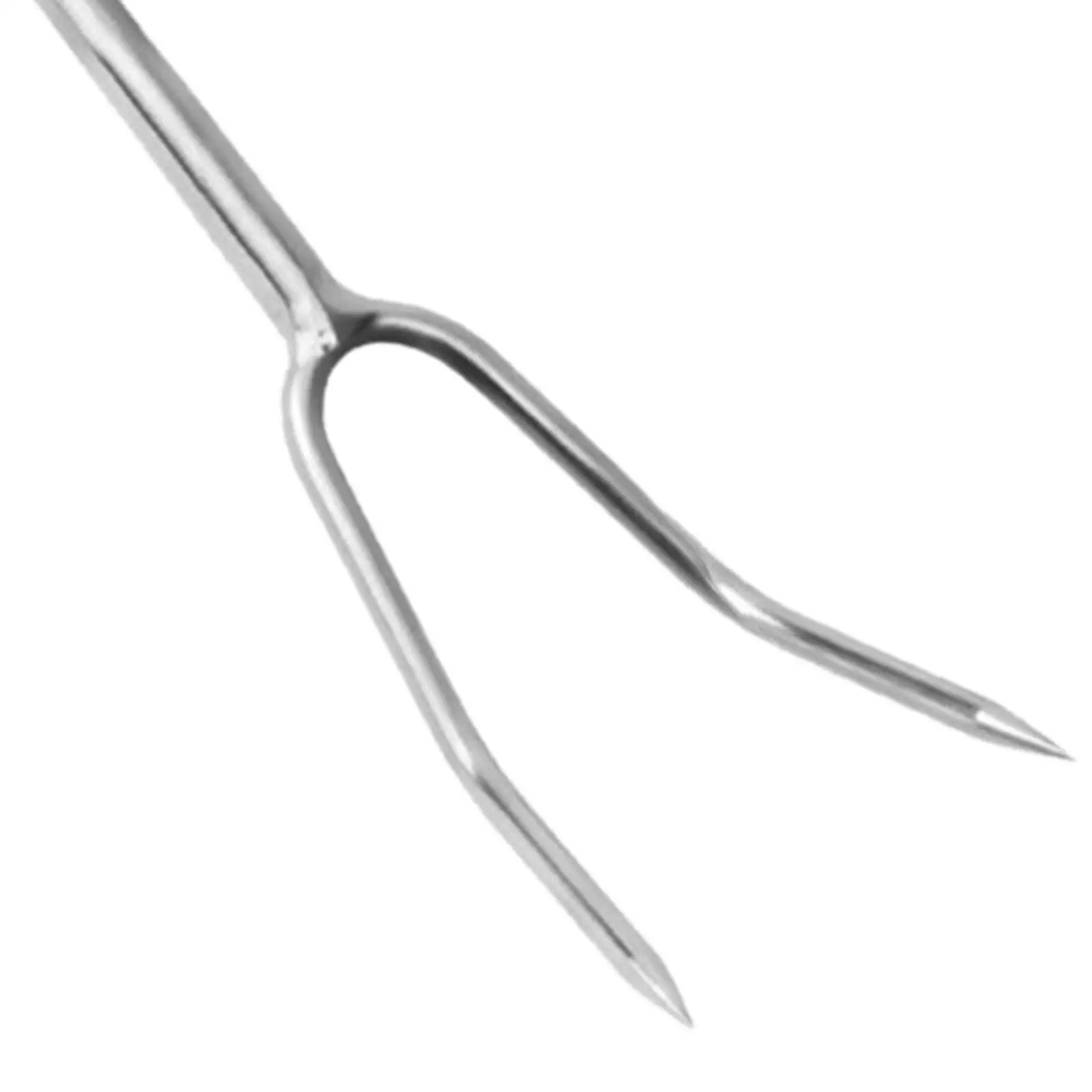 Meat Turner Hook Two Prong Large Forks for Cooking Stainless Steel Long Handle Carving Kitchen Tool