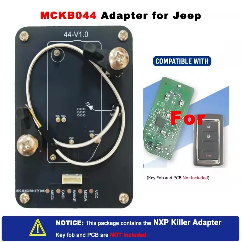 KEYECU NXP Killer Copy Keys Tool MCKB042 43 44 45 47 49 50 51 52 54 55 56 5 Adapter Easy to Operate Fit For KD X4 VVDI KYDZ Tool
