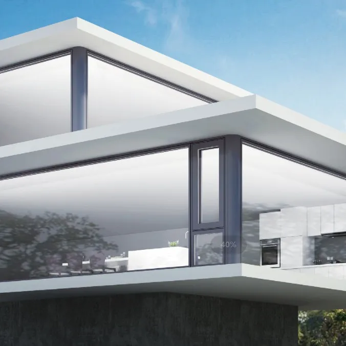 Custom Design European Thermal Break Aluminum Frame Casement Windows Double Glazed Tempered Glass Kitchen Office Building