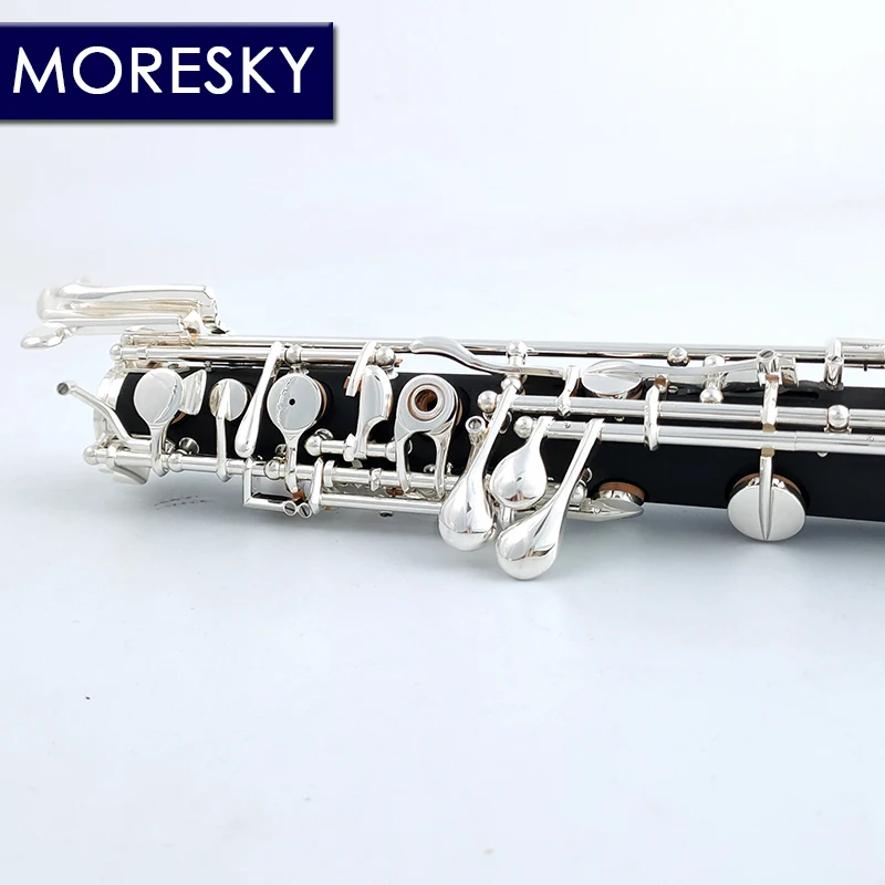 MORESKY Oboe C Keys Full-Automatic Silver Plated S12 - AliExpress 18