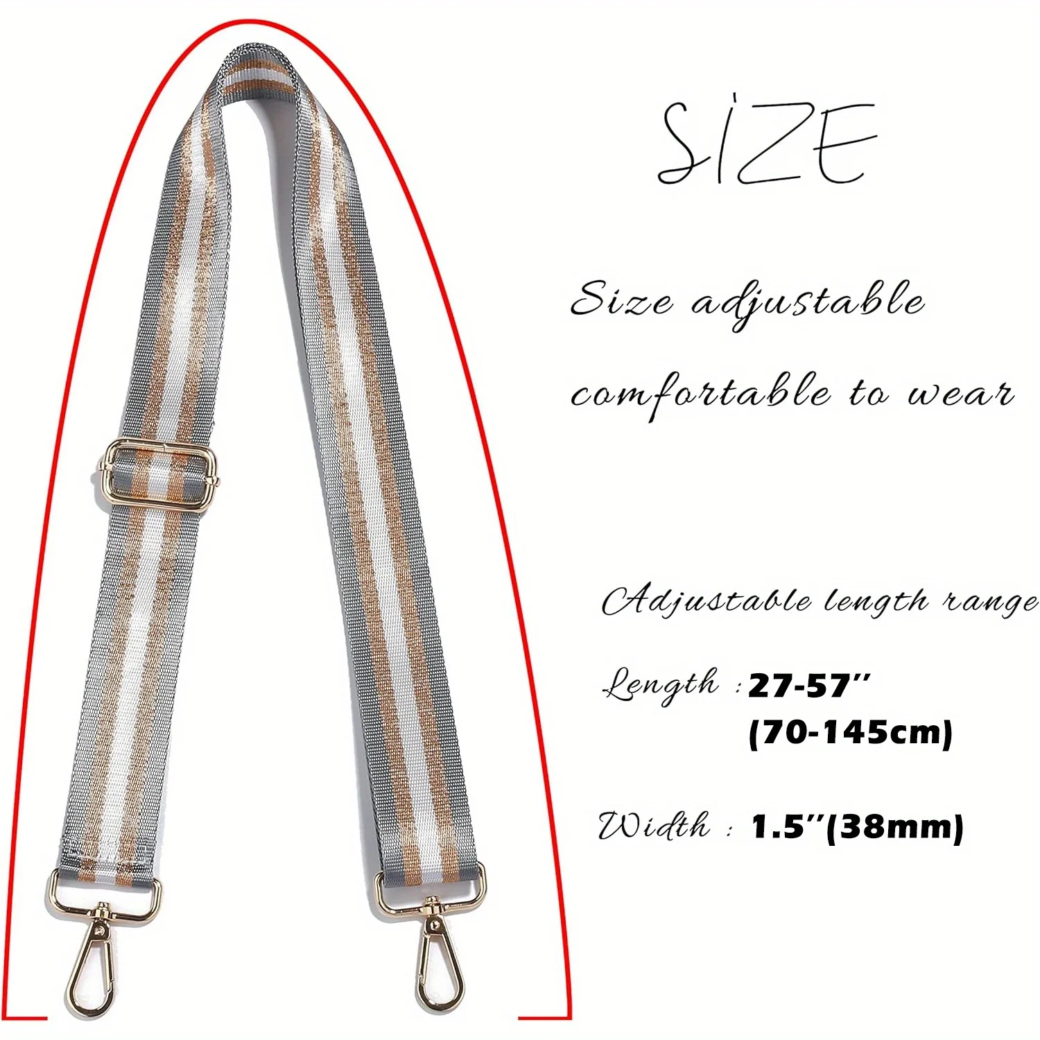 Bag Strap for Women Shoulder Handbag Messenger Belt for a Bag Accessories Handle Cross Body Womens Bags