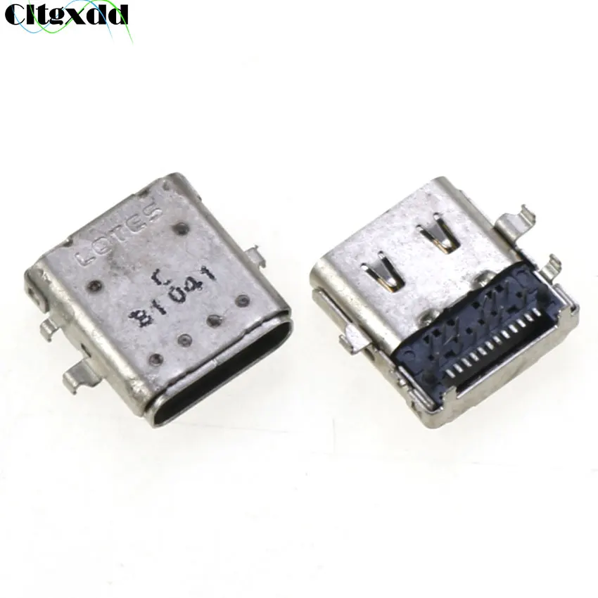 Cltgxdd 1pcs For HP 11G7EE Type-C Charging Connector Port Laptop Power Interface USB Data Built-in Female Socket