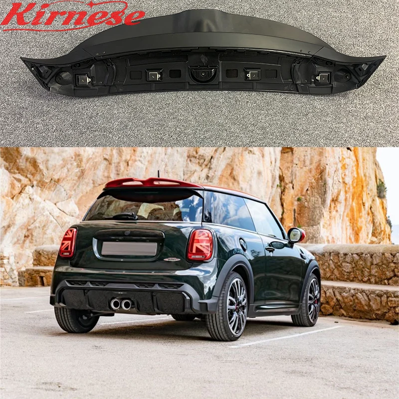 High Quality Auto Body Part For Mini F55 F56 Automobile Exterior Back Rear Wing Boot Lip Tail Gate Spoiler Empennage JCW style