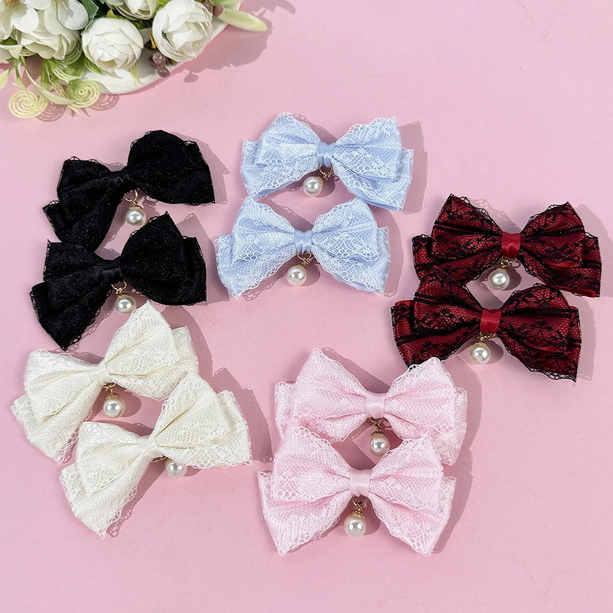 30-pezzi-di-fermagli-a-coccodrillo-con-fiocco-in-tessuto-perlato-fermagli-vintage-ricamati-in-pizzo-per-donne-e-ragazze-per-acconciature-quotidiane-e-da-matrimonio-in-confezione-bulk