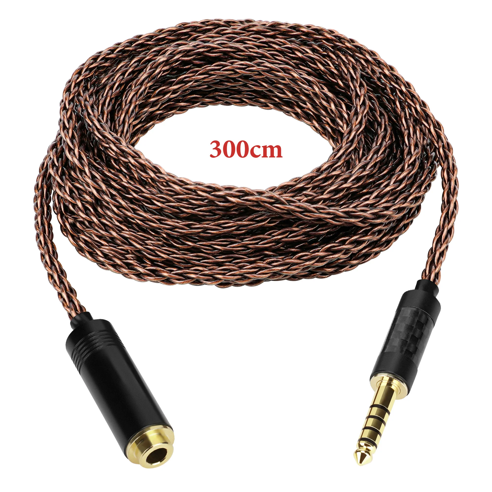 Geekria Apollo 6NOCC HiFi-Headset-Upgrade-Verlängerungskabel, 4,4 mm symmetrisches Kabel, Einkristallkupfer, 9,8 Fuß/3 m – Detail 1