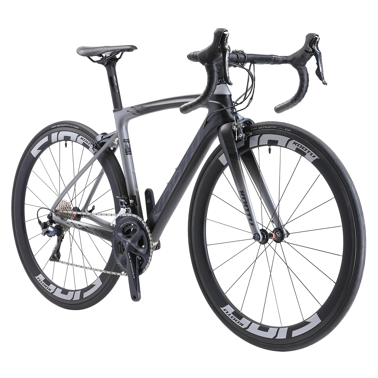 

KOOTU R03 R7000 22-Speed Carbon Fiber Road Bike Dual V-Brake Cool Adult Road Bike Race Bike with SHIMAN0 105 R7000 Kit