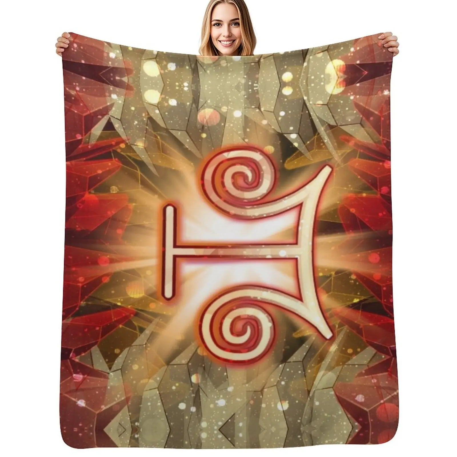 

Wizard101 - Balance School Throw Blanket Anti Shedding Soft Fuzzy Blanket for Home