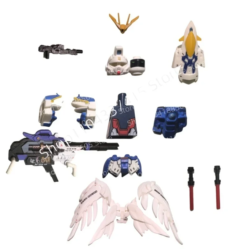 MOC Combat Machinery Third-party Production Aircraft Laser Weapons and Equipment Building Blocks Doll Holiday Gift Ornaments