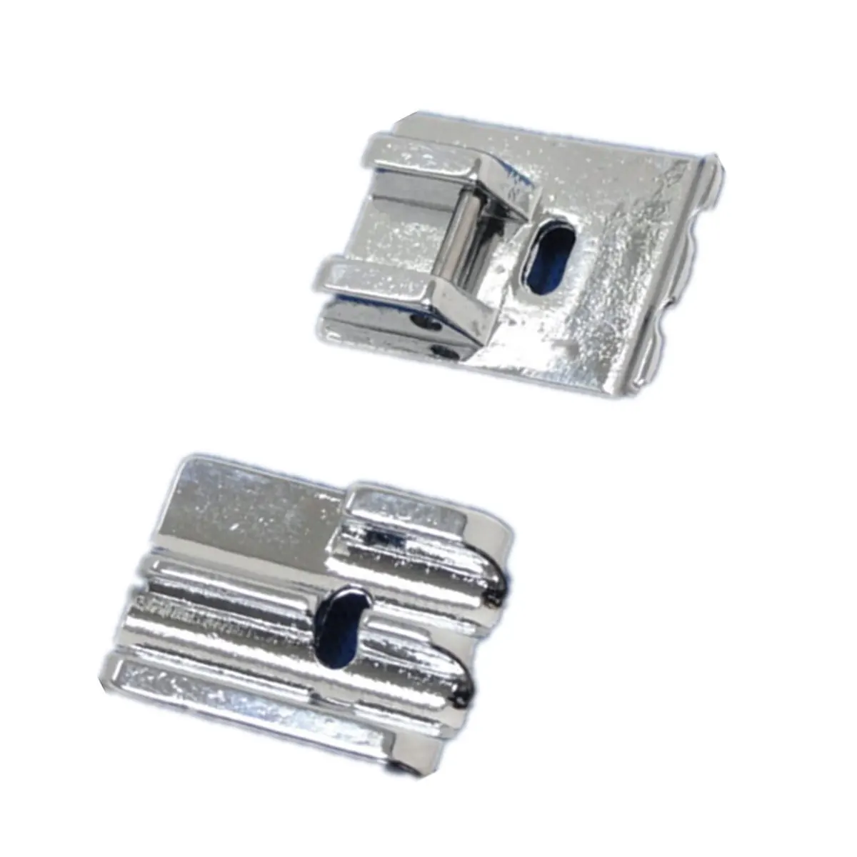 2pcs Piping Presser /16 Inch For Sewing Machine Durable Hard Metal Fit Low Shank Models Handicraft Sewing Tool