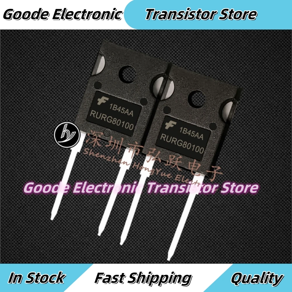 10PCS RURG80100 TO-247 80A 1000V Najlepsza jakość w magazynie