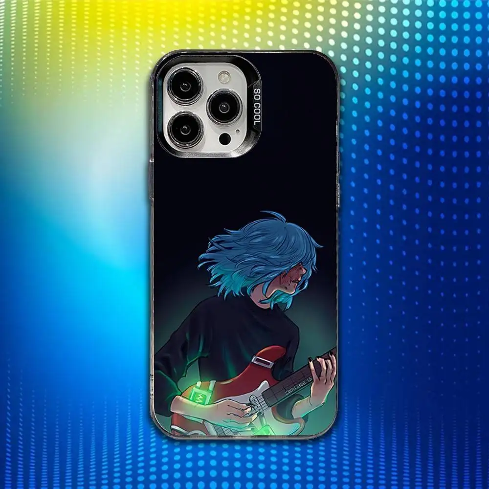 حافظة هاتف Game S-Sally Face SF لهاتف iPhone 17,16,15,14,13,12,X,8,Pro,Max,Plus,E,SE4,Air,Mini IMD أسود غير لامع