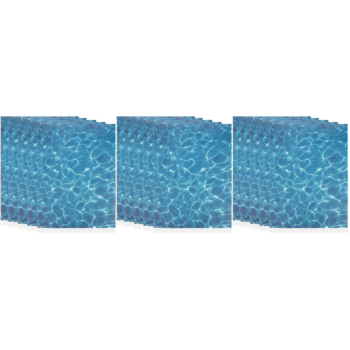 3 PCS Modeling Materials Artificial Water Ripple Fake River Sandpaper for Table DIY Stream Cuttable Floor Decor Supply