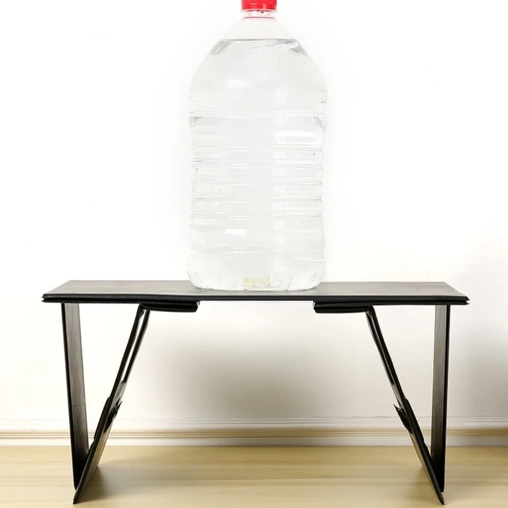 6-in-1 Function Foldable Laptop Stand Ultra-Thin Profile PU Leather Surface Computer Support Portable Adjustable Writing Desk