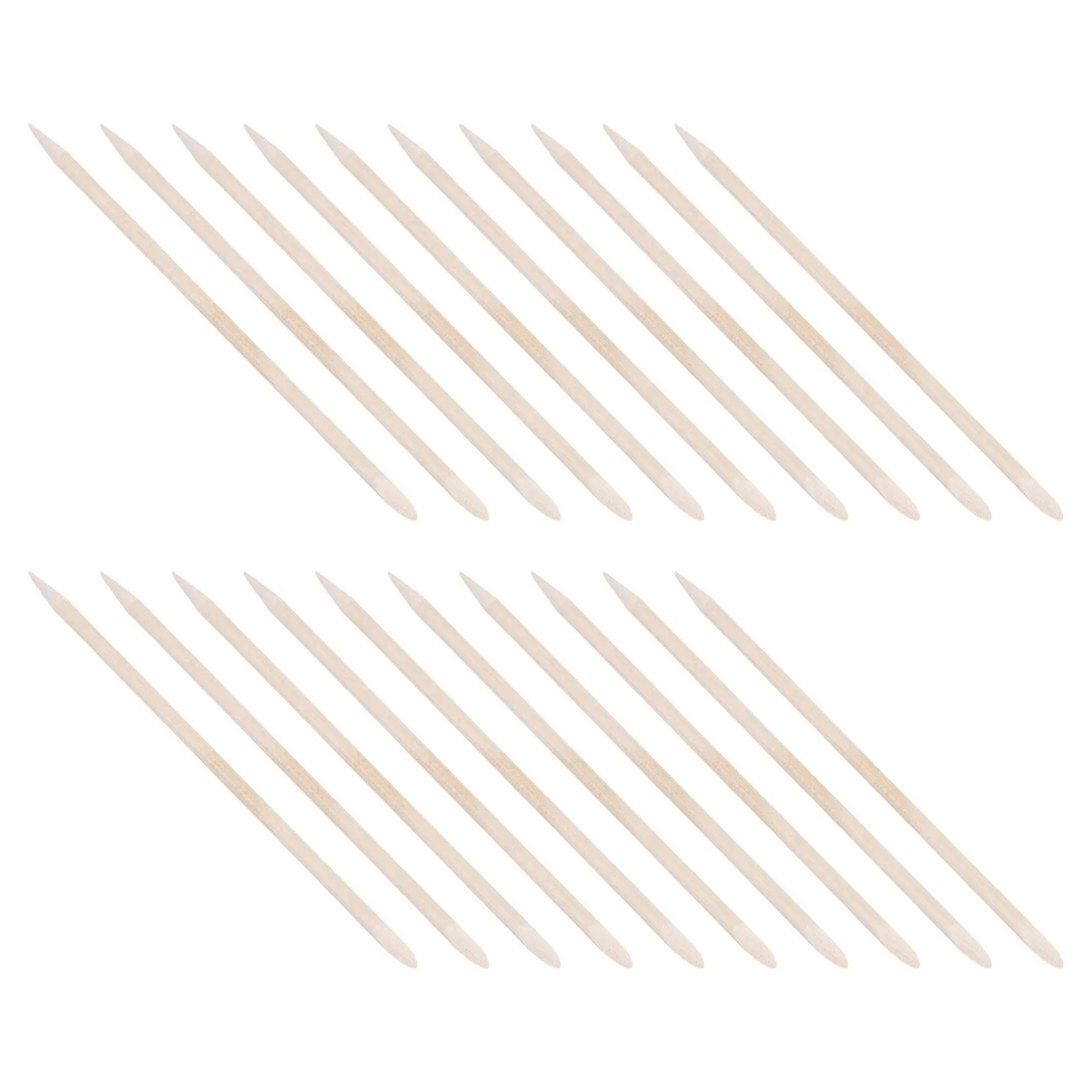 

150Pcs Wooden Cuticle Pusher Sticks 4.5 Inch Wood Nail Tools for DIY Pedicure Manicure Precision Cuticle Shaping