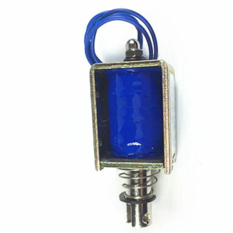 WGFOIP JF-1040B 25N 24V DC Elektromagnet – Druck-Ziehtyp Mit 15 Mm Hub, Open-Frame-Design Für Automaten & Bürogeräte