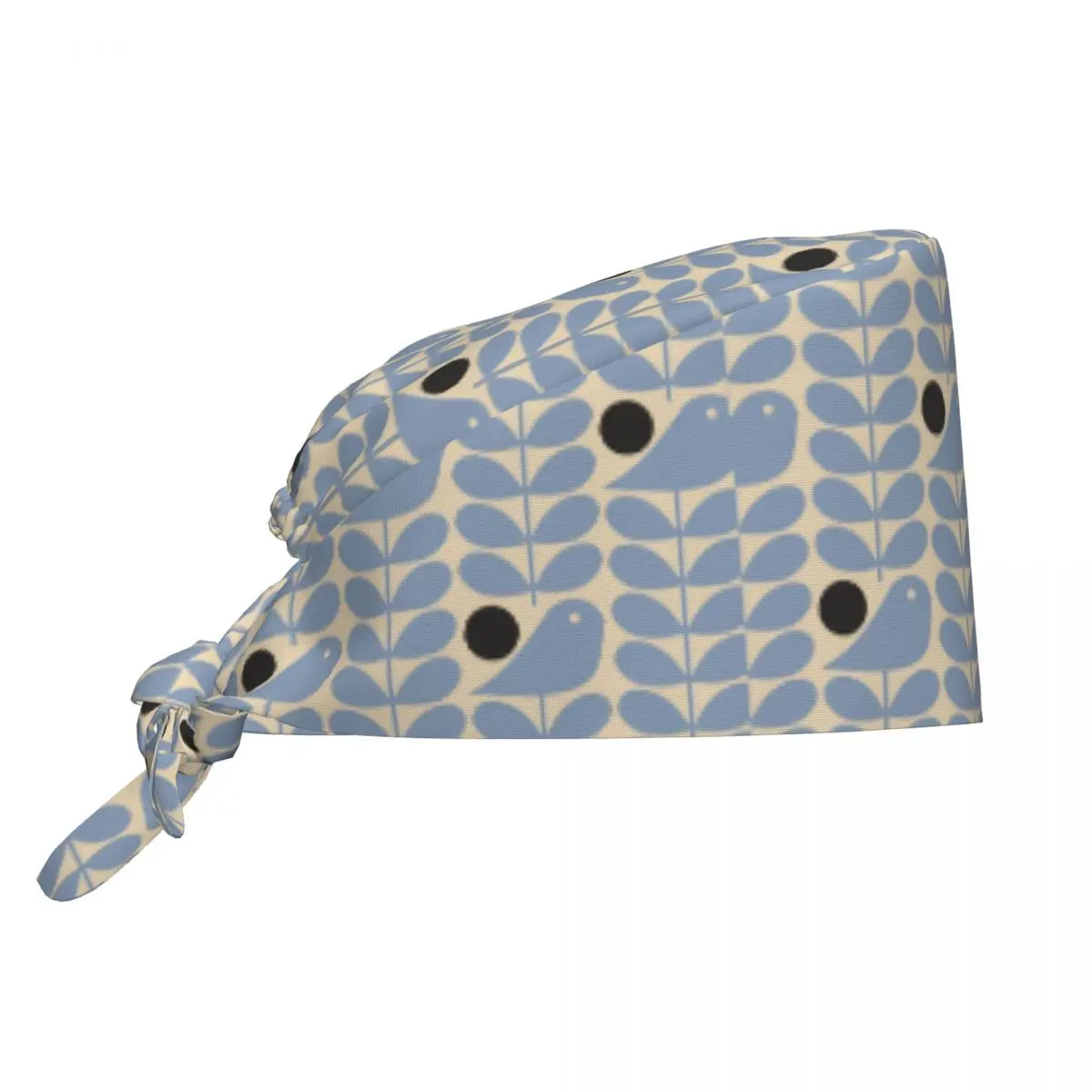 Orla Kiely Early Bird Medical Staff Scrubs Hat Men Women Scandinavian Floral Doctor Nursing Surgical Cap Scrub Caps