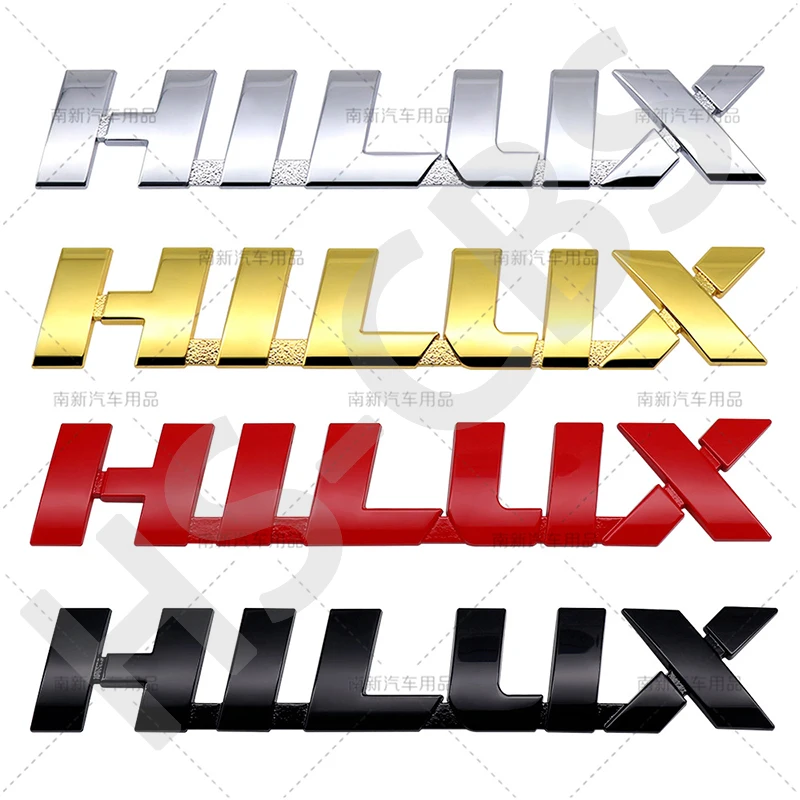 3D Große Größe 21,3X3,8 CM Metall Hilux Emblem Abzeichen Auto Aufkleber Hinten Stamm Logo Auto Heckklappe Aufkleber Kotflügel tür Dekorative Aufkleber