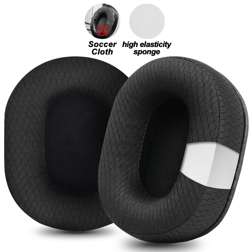 OME OH MY EAR Kopfhörerpolster für Logitech G PRO X G PRO X2 Ersatz-Ohrpolster Kopfhörer Ohrenschützer Mesh-Tuch Memory Covers Schwamm 4