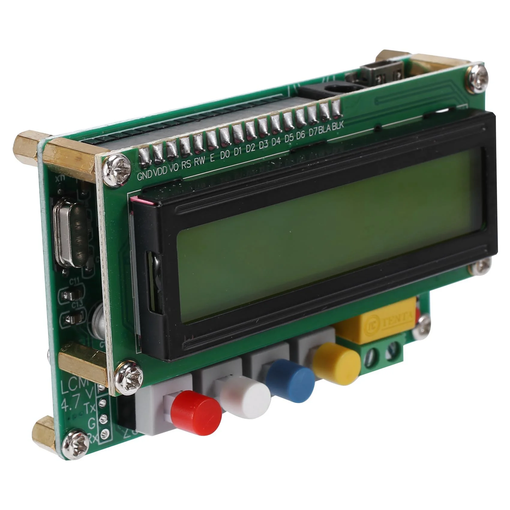 Inductantie Capaciteit L/C Meter Digitale Condensator Meter Lcd Capaciteit Meter Tester Mini Usb Interface Met Usb-Kabel